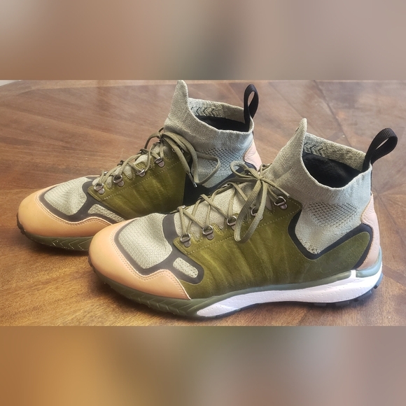 NIKE AIR ZOOM TALARIA MID FLYKNIT PREMIUM  GREEN Mens Shoes Size 12 - Picture 10 of 14